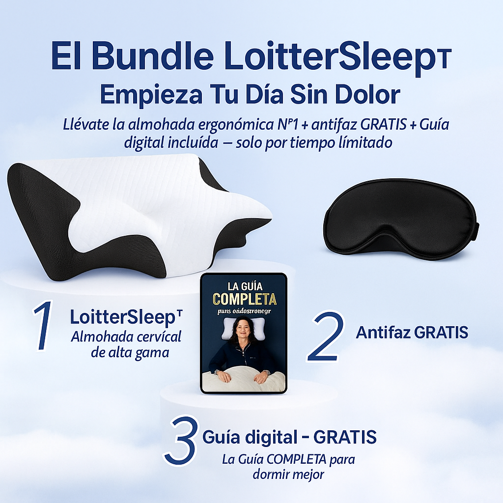 loitter sleep™ –  Almohada Cervical