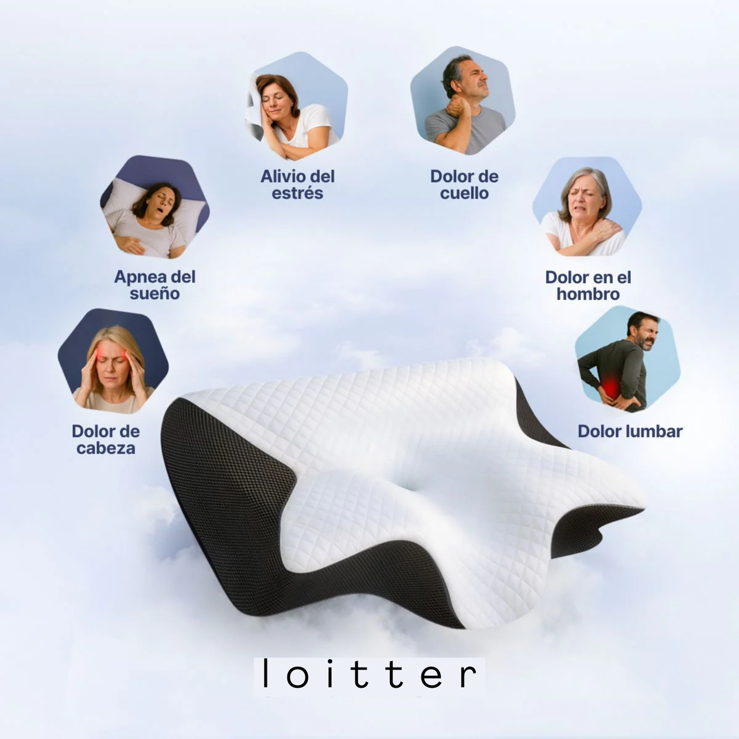 loitter sleep™ –  Almohada Cervical